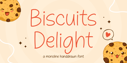 Biscuits Delight Font Poster 1