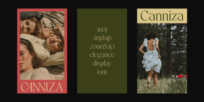 Canniza Font Poster 4
