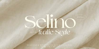 Selino Font Poster 1