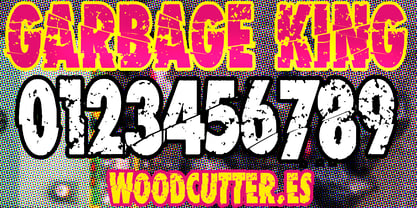 Garbage King Font Poster 5