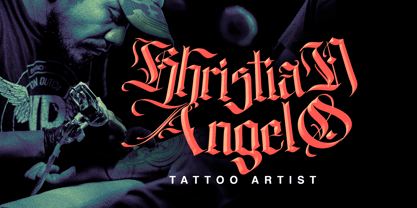 The Godfather Letter Font Poster 9