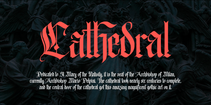The Godfather Letter Font Poster 2