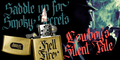 The Godfather Letter Font Poster 12