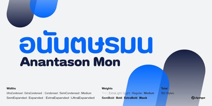 Anantason Mon Font Poster 1
