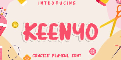 Keenyo Font Poster 1