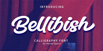 Bellibish Font Poster 1