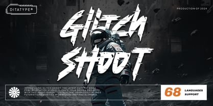 Glitch Shoot Fuente Póster 1