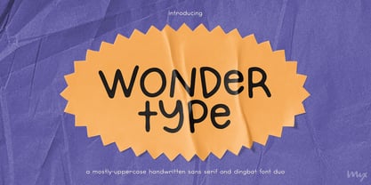 Wondertype Font Poster 1