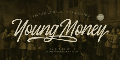 Young Money Font Poster 1