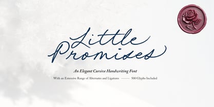 Little Promises Font Poster 1