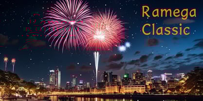 Ramega Classic Font Poster 1