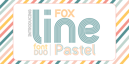 Fox Line Fuente Póster 1