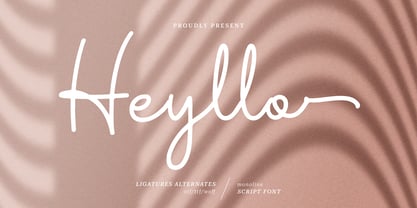 Heyllo Font Poster 1