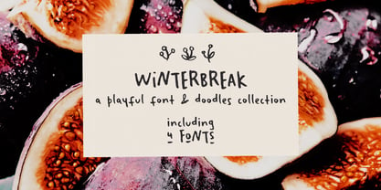 Winterbreak Trio Font Poster 1