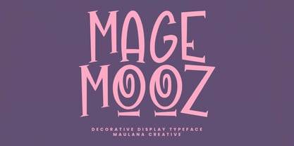 Magemooz Font Poster 1