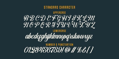 Monstay Font Poster 2