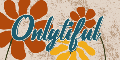 Onlytiful Font Poster 1
