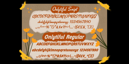 Onlytiful Font Poster 8