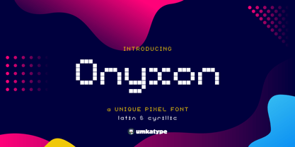 Onyxon Font Poster 1