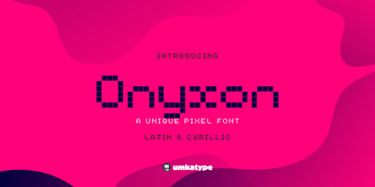 Onyxon Font Poster 9