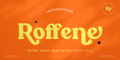 Roffene Font Poster 1