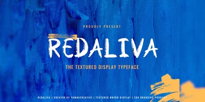 Redaliva Font Poster 1