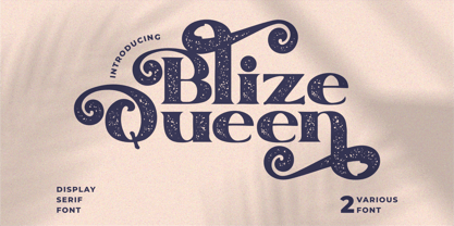 Blize Queen Police Poster 1