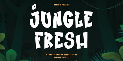 MC Jungle Fresh Font Poster 1