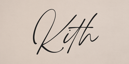 Kith Font Poster 1