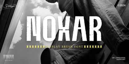 Noxar Font Poster 1