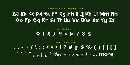 Khasmox Font Poster 9