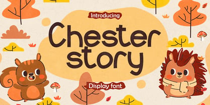 Chester story Font Poster 1