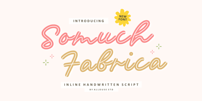 Somuch Fabrica Font Poster 1