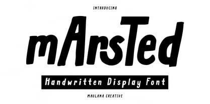 Marsted Font Poster 1