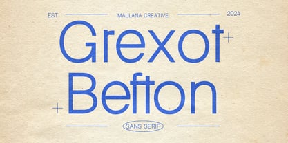 MC Grexot Befton Font Poster 1