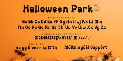 October Nightmare Font Poster 8