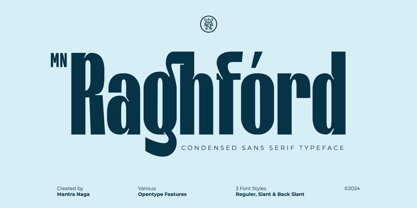 MN Raghford Font Poster 1