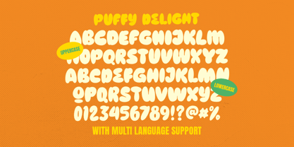 Puffy Delight Font Poster 7