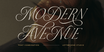 Modern Avenue Font Poster 1