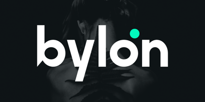 Bylon Font Poster 1