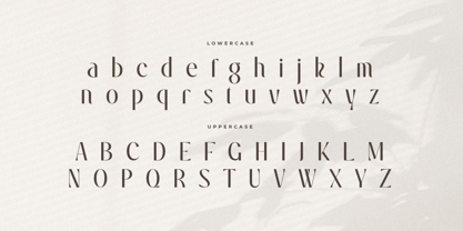 Serenity Style Font Poster 12
