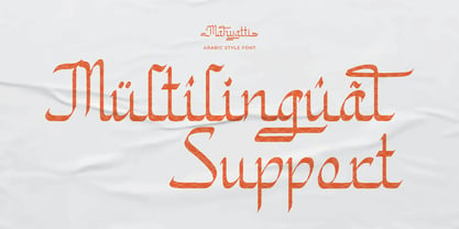 Mahyatti Font Poster 13