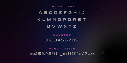 Astronimus Font Poster 8