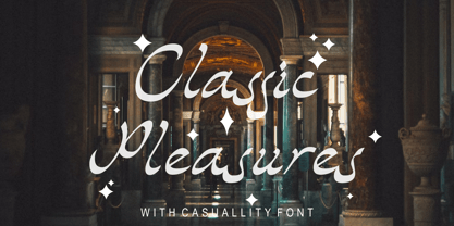 Casuallity Font Poster 8