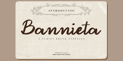 Bannieta Font Poster 1