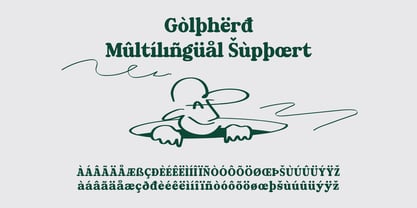 Golpherd Font Poster 6