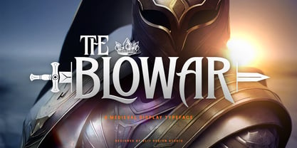 The Blowar Font Poster 1