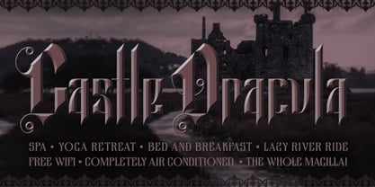 Nightshade Font Poster 10