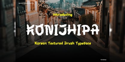 Konijhipa Font Poster 1