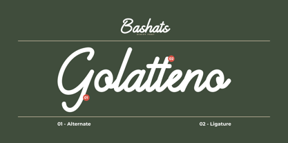 Bashats Font Poster 5